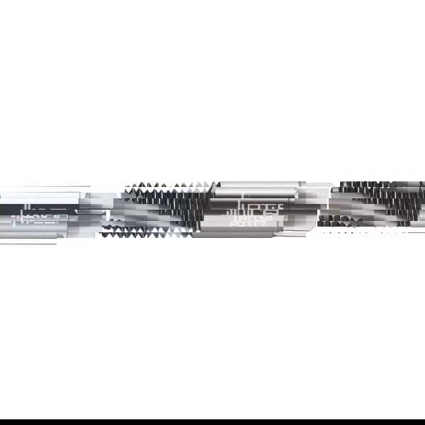 Spiral Flute Tap: #6-32 UNC, 3 Flutes, Modified Bottoming, 3B Class of Fit, Powdered Metal, Bright/Uncoated