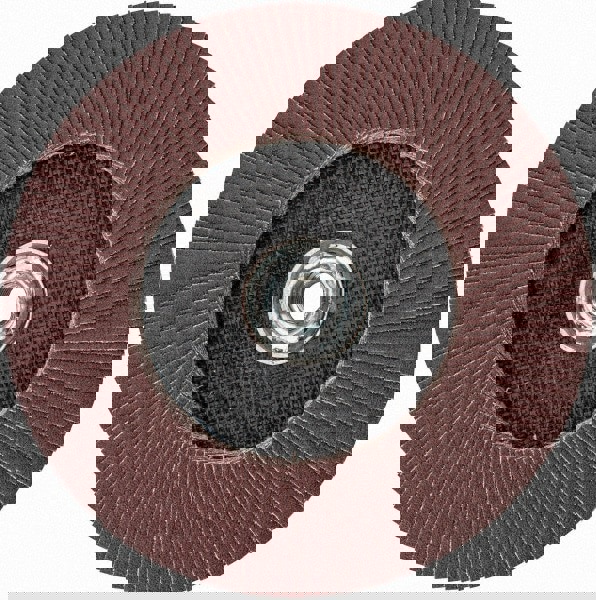 Flap Disc: 5/8-11 Hole, 60 Grit, Aluminu