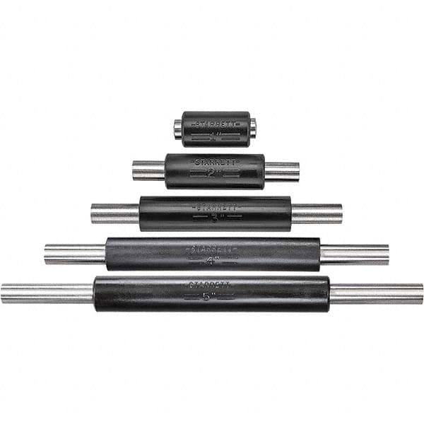 1 to 5 Inch Long, 5 Piece Micrometer Calibration Standard Set