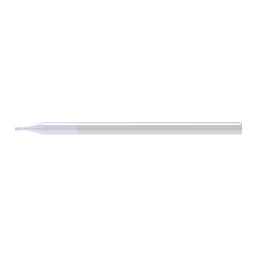 Corner Radius & Corner Chamfer End Mills; Mill Diameter (mm): 4.00 ; Number Of Flutes: 2 ; Length of Cut (mm): 4.0000 ; Single Or Double End: Single ; End Mill Material: Solid Carbide ; Chipbreaker: No