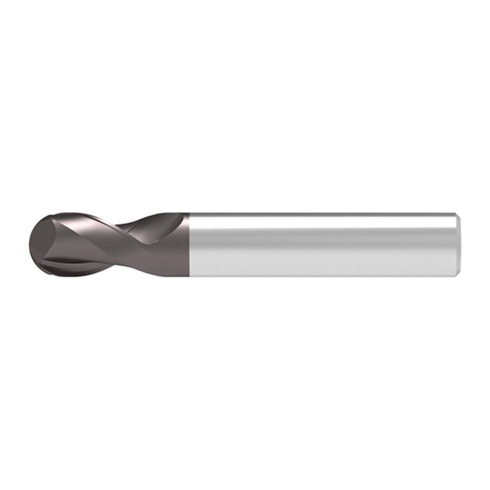 Ball End Mills; Mill Diameter (Decimal Inch): 0.0600 ; Mill Diameter (mm): 1.50 ; Number Of Flutes: 2 ; End Mill Material: Solid Carbide ; Length of Cut (mm): 1.5000 ; Shank Diameter (mm): 6.0000