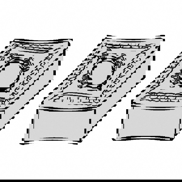 Turning Insert: DNMG431MS KCU10, Solid Carbide