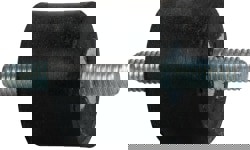 44 Lb Capacity, M6 Stud/Stud Vibration Isolator