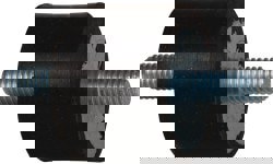 60 Lb Capacity, M6 Stud/Stud Vibration Isolator