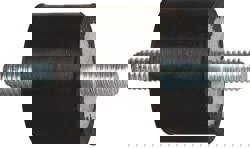 70 Lb Capacity, M6 Stud/Stud Vibration Isolator