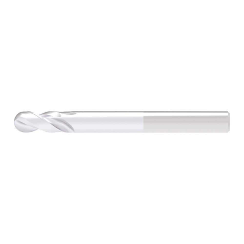 Ball End Mills; Mill Diameter (Decimal Inch): 0.2000 ; Mill Diameter (mm): 5.00 ; Number Of Flutes: 2 ; End Mill Material: Solid Carbide ; Length of Cut (mm): 12.0000 ; Shank Diameter (mm): 6.0000