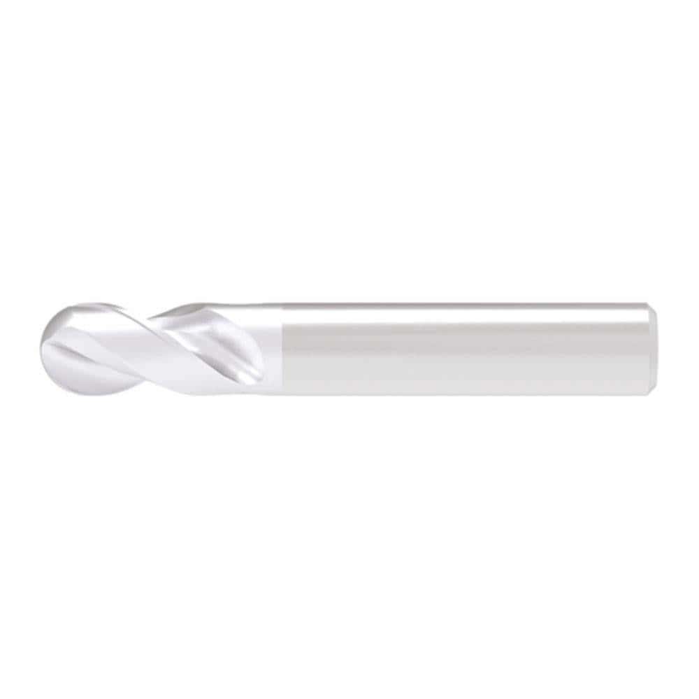 Ball End Mills; Mill Diameter (Decimal Inch): 0.3200 ; Mill Diameter (mm): 8.00 ; Number Of Flutes: 2 ; End Mill Material: Solid Carbide ; Length of Cut (mm): 12.0000 ; Shank Diameter (mm): 8.0000
