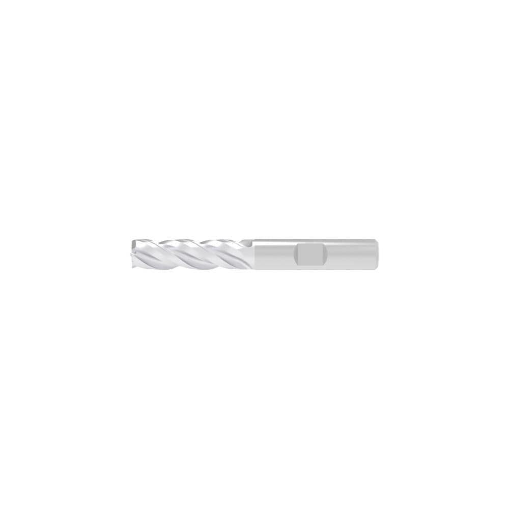 Corner Radius & Corner Chamfer End Mills; Mill Diameter (mm): 4.00 ; Number Of Flutes: 3 ; Length of Cut (mm): 16.0000 ; Single Or Double End: Single ; End Mill Material: Solid Carbide ; Chipbreaker: No