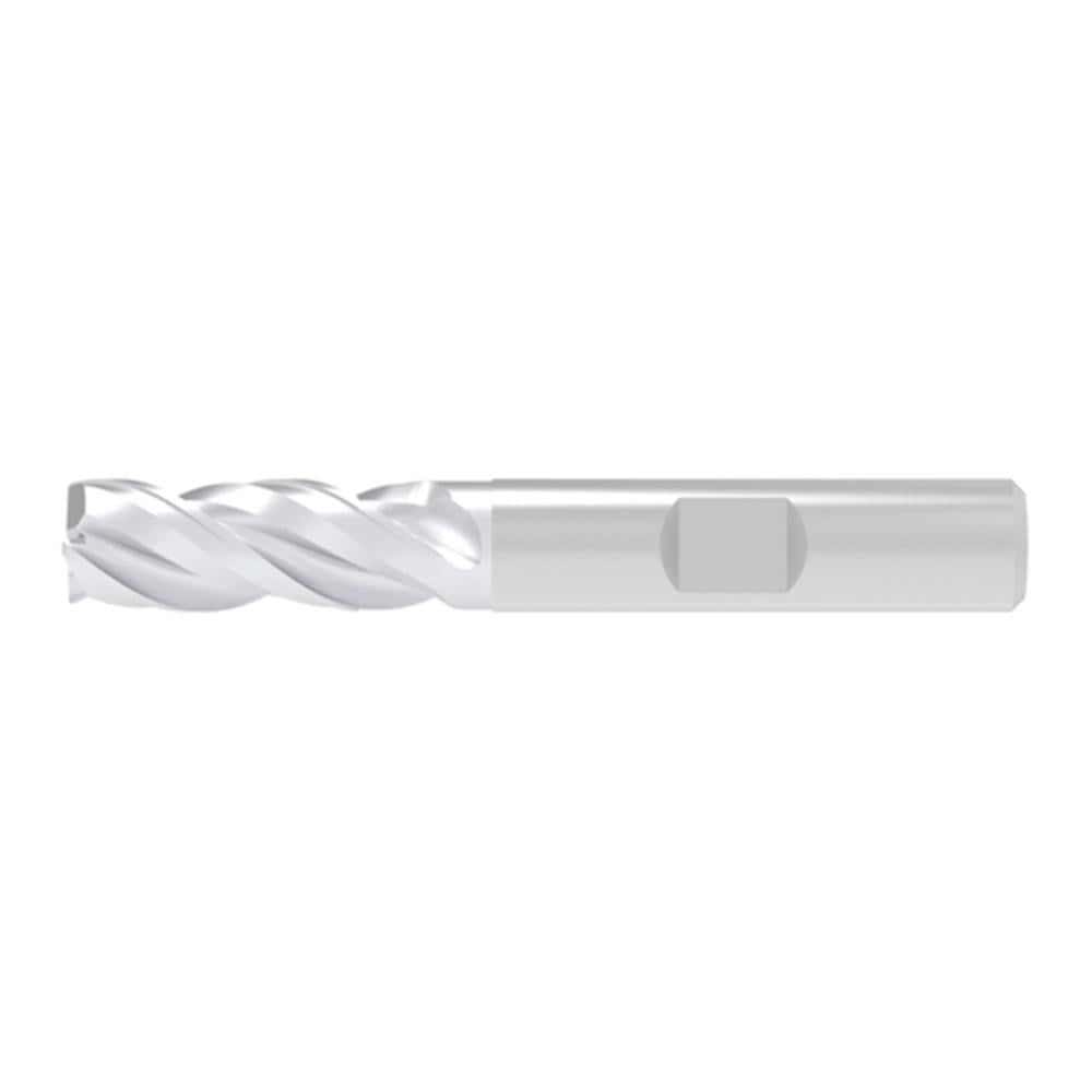 Corner Radius & Corner Chamfer End Mills; Mill Diameter (mm): 4.50 ; Number Of Flutes: 3 ; Length of Cut (mm): 13.0000 ; Single Or Double End: Single ; End Mill Material: Solid Carbide ; Chipbreaker: No