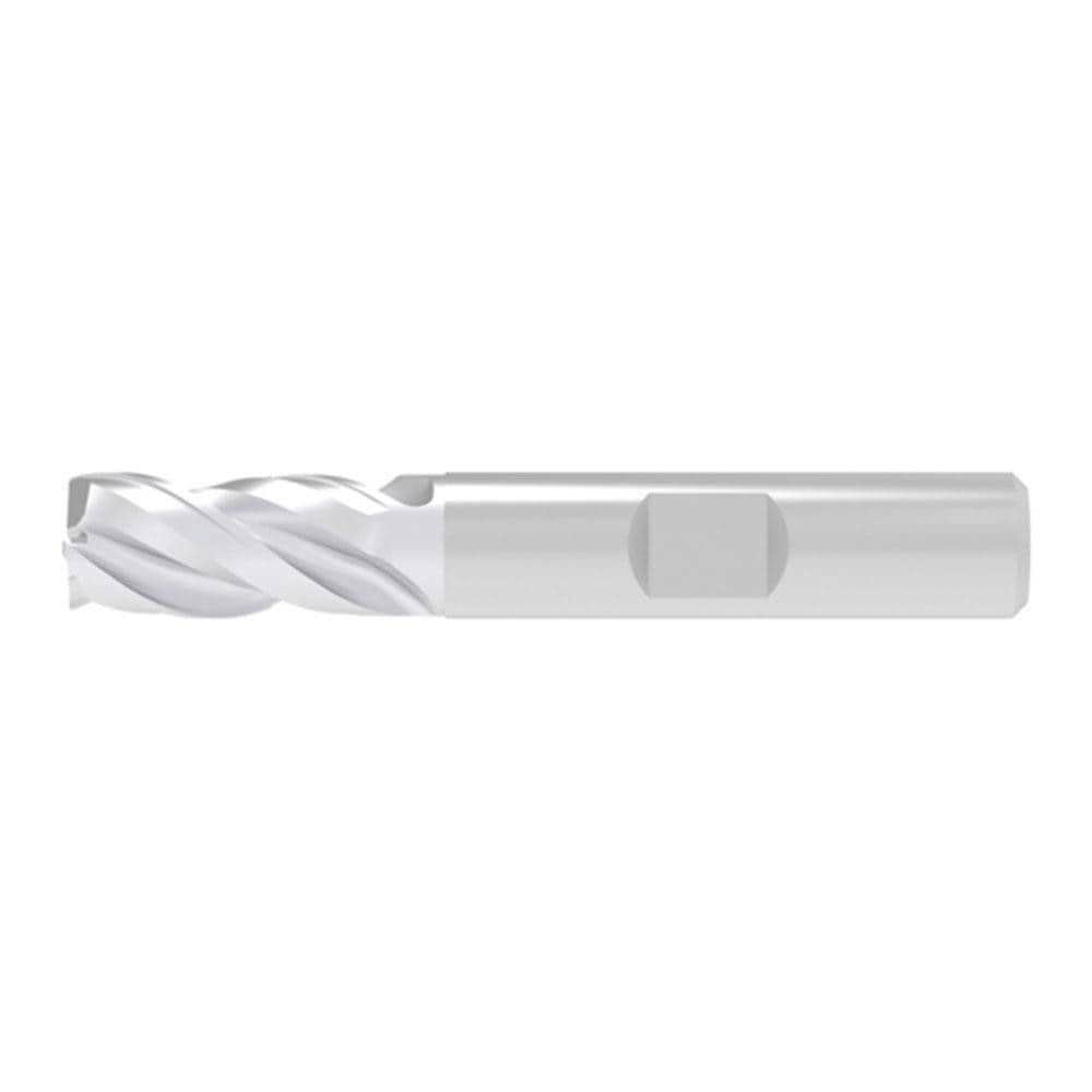 Corner Radius & Corner Chamfer End Mills; Mill Diameter (mm): 5.00 ; Number Of Flutes: 3 ; Length of Cut (mm): 9.0000 ; Single Or Double End: Single ; End Mill Material: Solid Carbide ; Chipbreaker: No