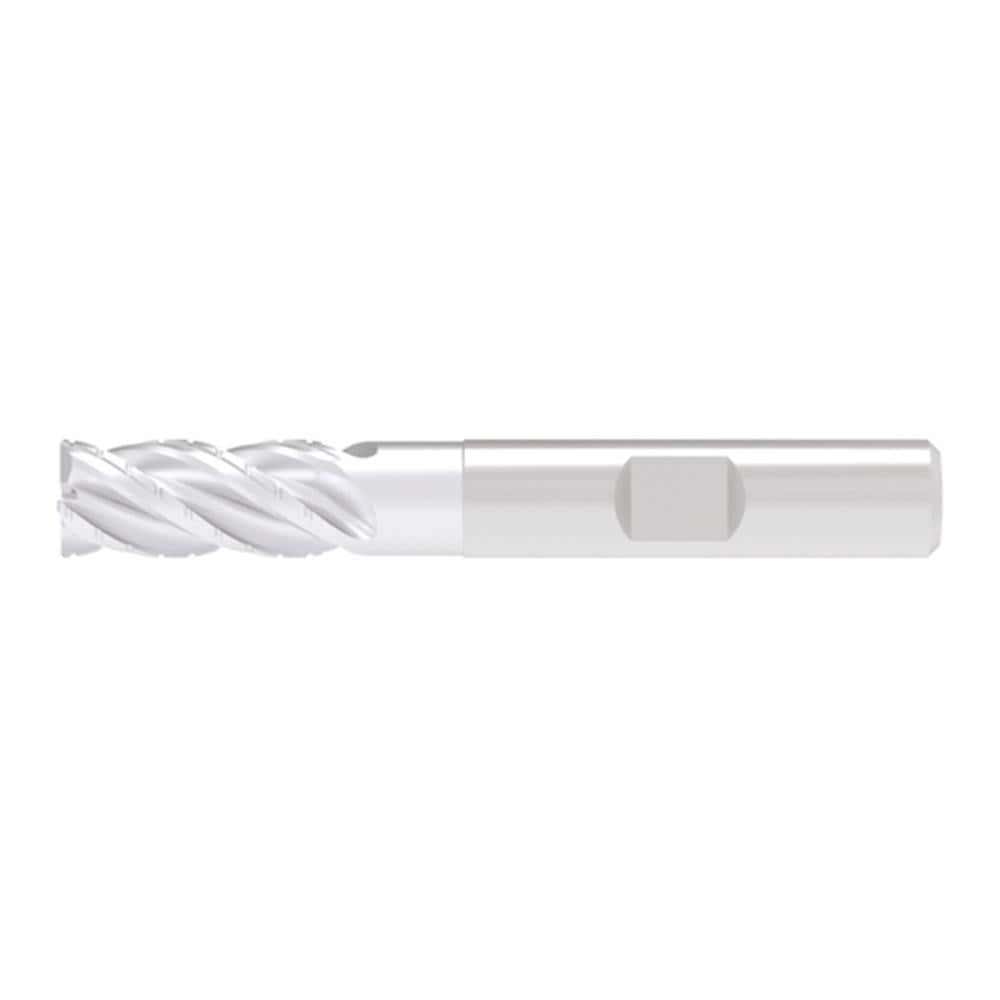 Corner Radius & Corner Chamfer End Mills; Mill Diameter (mm): 3.00 ; Number Of Flutes: 4 ; Length of Cut (mm): 8.0000 ; Single Or Double End: Single ; End Mill Material: Solid Carbide ; Chipbreaker: No