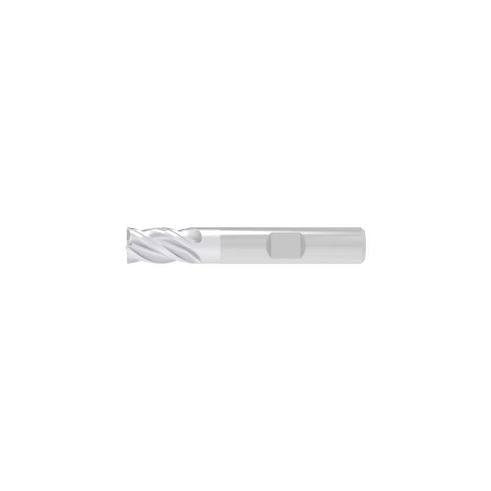 Corner Radius & Corner Chamfer End Mills; Mill Diameter (mm): 3.50 ; Number Of Flutes: 4 ; Length of Cut (mm): 8.0000 ; Single Or Double End: Single ; End Mill Material: Solid Carbide ; Chipbreaker: No