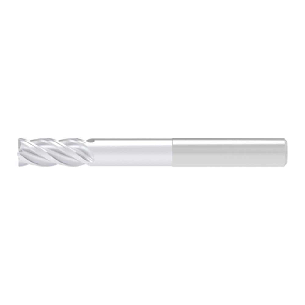 Corner Radius & Corner Chamfer End Mills; Mill Diameter (mm): 3.00 ; Number Of Flutes: 4 ; Length of Cut (mm): 6.5000 ; Single Or Double End: Single ; End Mill Material: Solid Carbide ; Chipbreaker: No