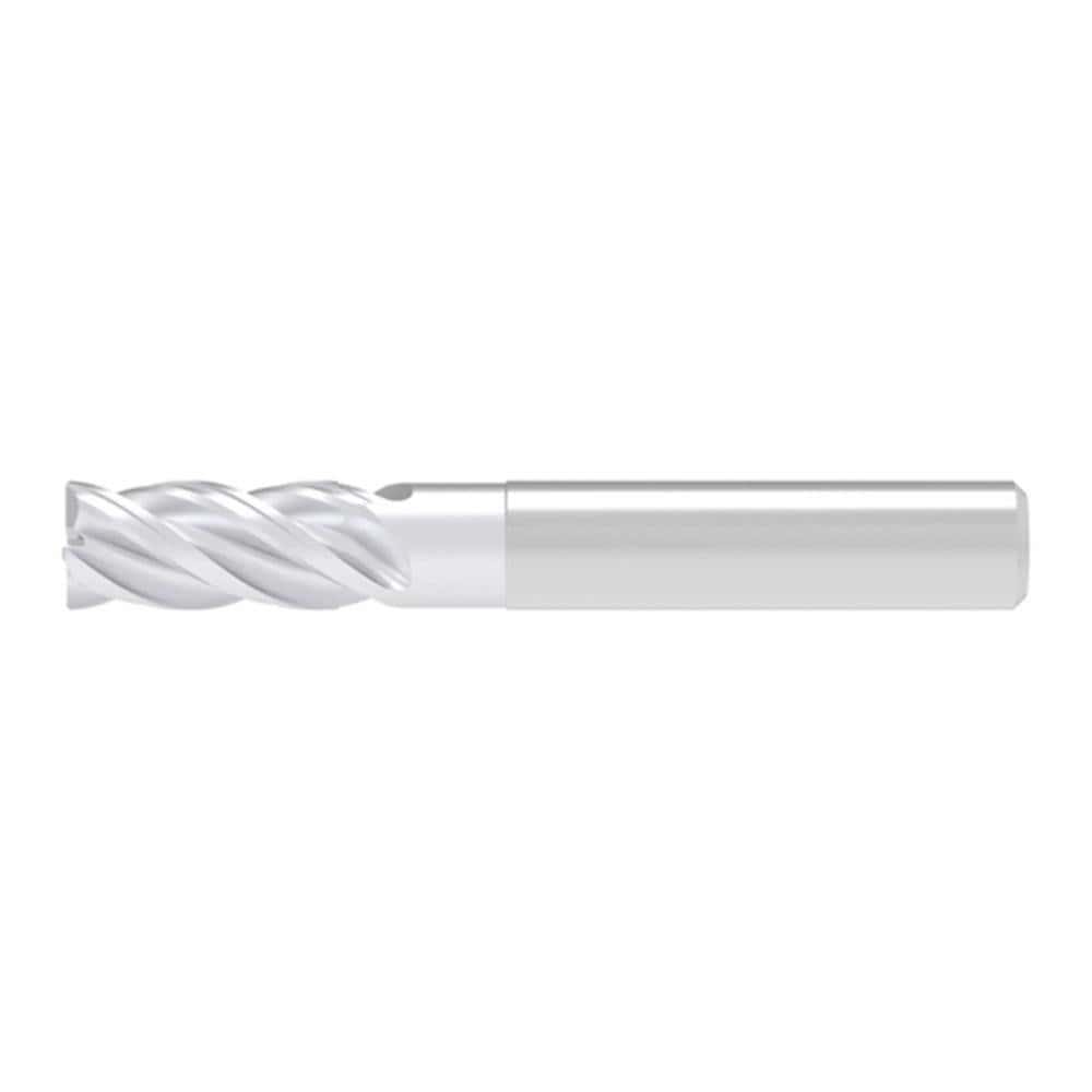 Corner Radius & Corner Chamfer End Mills; Mill Diameter (mm): 10.00 ; Number Of Flutes: 4 ; Length of Cut (mm): 21.0000 ; Single Or Double End: Single ; End Mill Material: Solid Carbide ; Chipbreaker: No