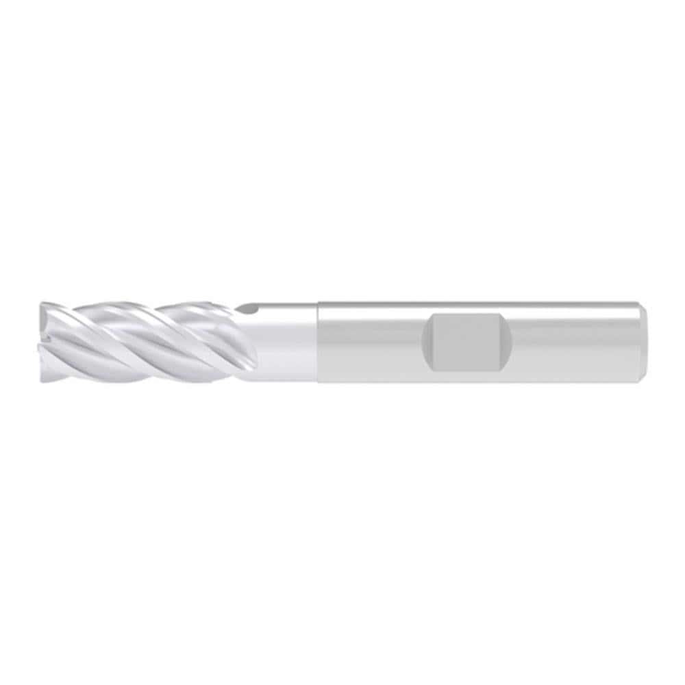 Corner Radius & Corner Chamfer End Mills; Mill Diameter (mm): 5.00 ; Number Of Flutes: 4 ; Length of Cut (mm): 10.5000 ; Single Or Double End: Single ; End Mill Material: Solid Carbide ; Chipbreaker: No