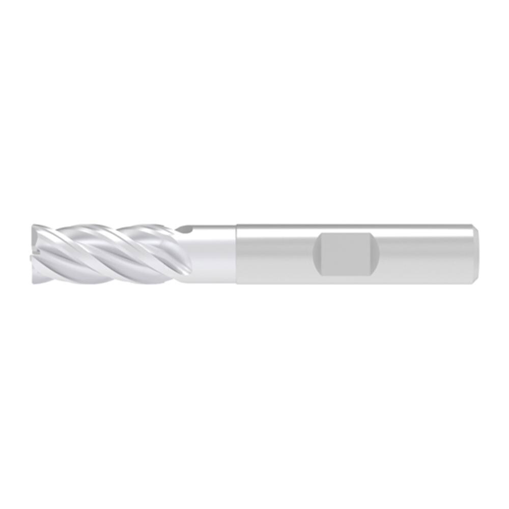 Corner Radius & Corner Chamfer End Mills; Mill Diameter (mm): 3.00 ; Number Of Flutes: 4 ; Length of Cut (mm): 8.0000 ; Single Or Double End: Single ; End Mill Material: Solid Carbide ; Chipbreaker: No