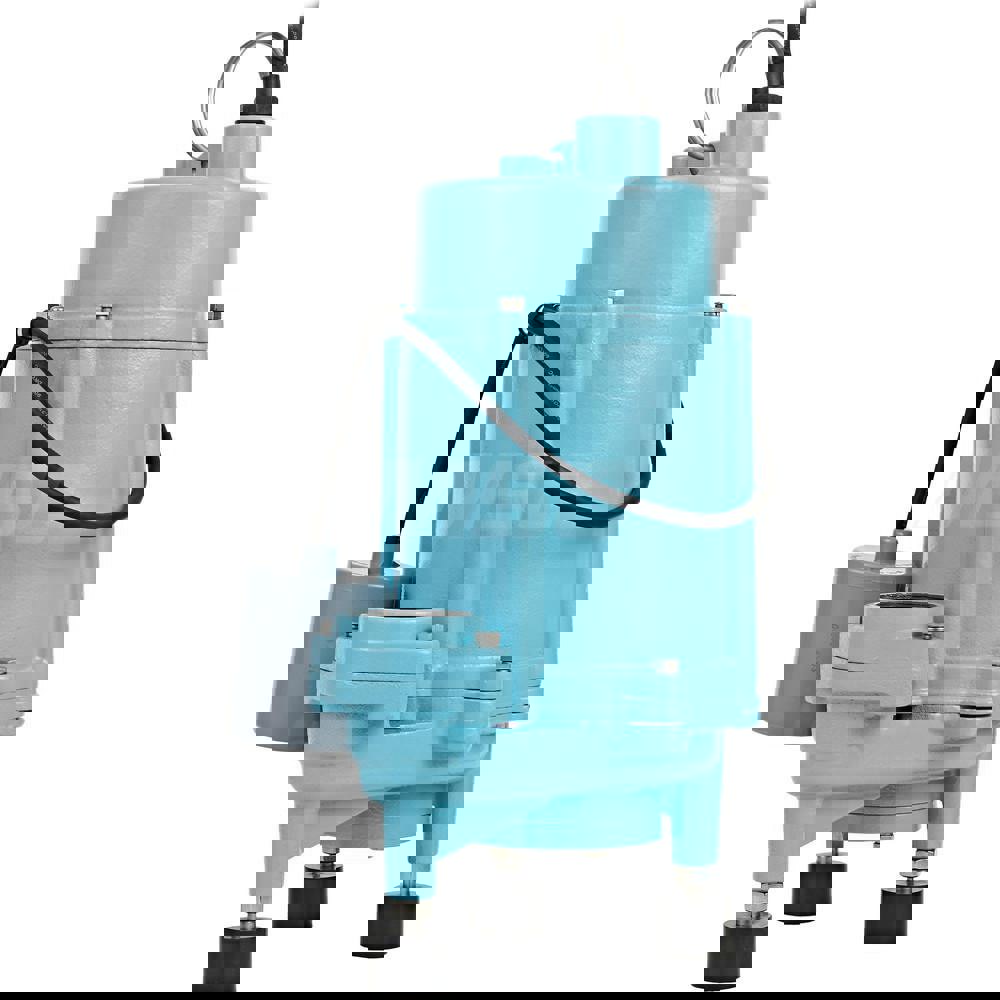 Grinder Sewage & Effluent Pump: Automatic, 1 hp, 12.5A, 115V