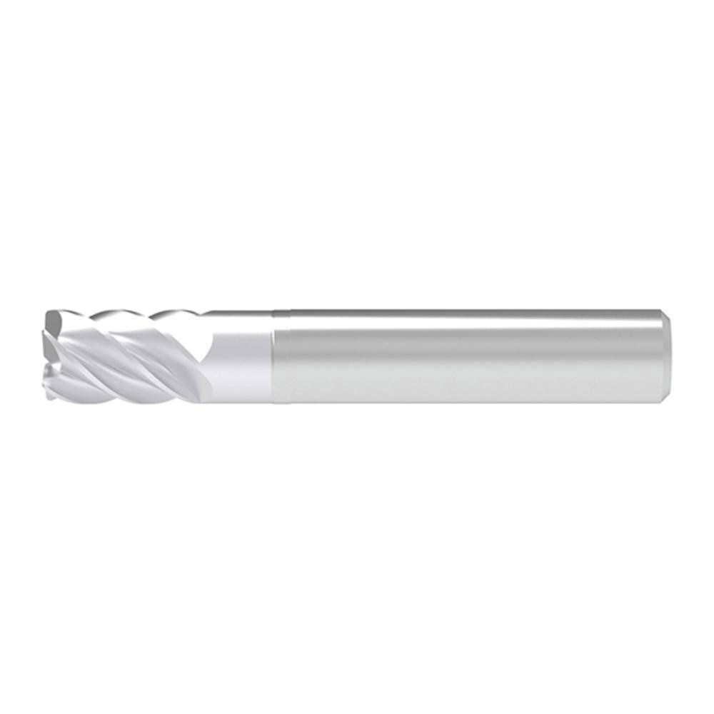 Corner Radius & Corner Chamfer End Mills; Mill Diameter (mm): 6.00 ; Number Of Flutes: 5 ; Length of Cut (mm): 10.0000 ; Single Or Double End: Single ; End Mill Material: Solid Carbide ; Chipbreaker: No