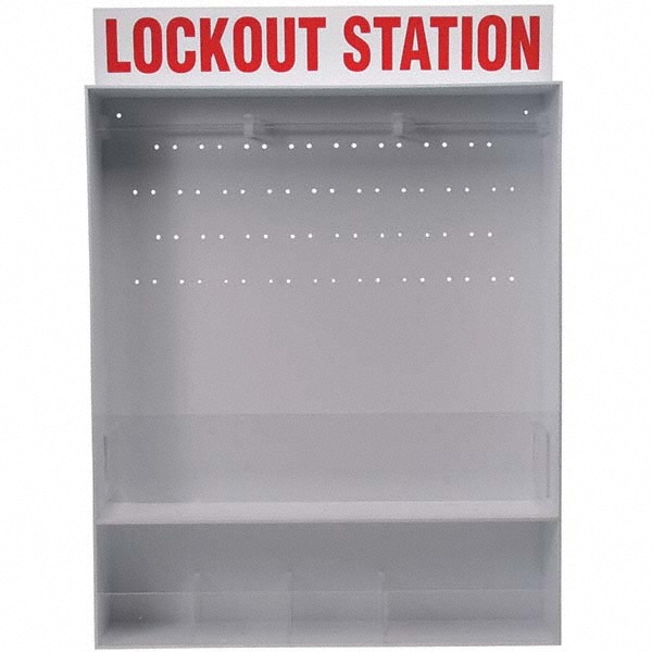 Lockout Device Station: Empty, 20 Max Locks, Polystyrene Station