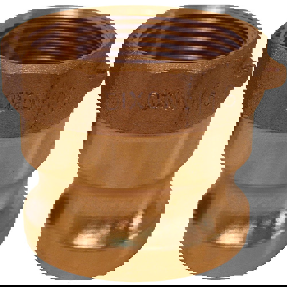 Suction & Discharge Hose Couplings; Type: Type A Adapter ; Coupling Type: Cam & Groove ; Coupling Descriptor: Adapter x FNPT ; Material: Brass ; Coupler Size (Fractional Inch): 1/2 ; Thread Size: 1/2