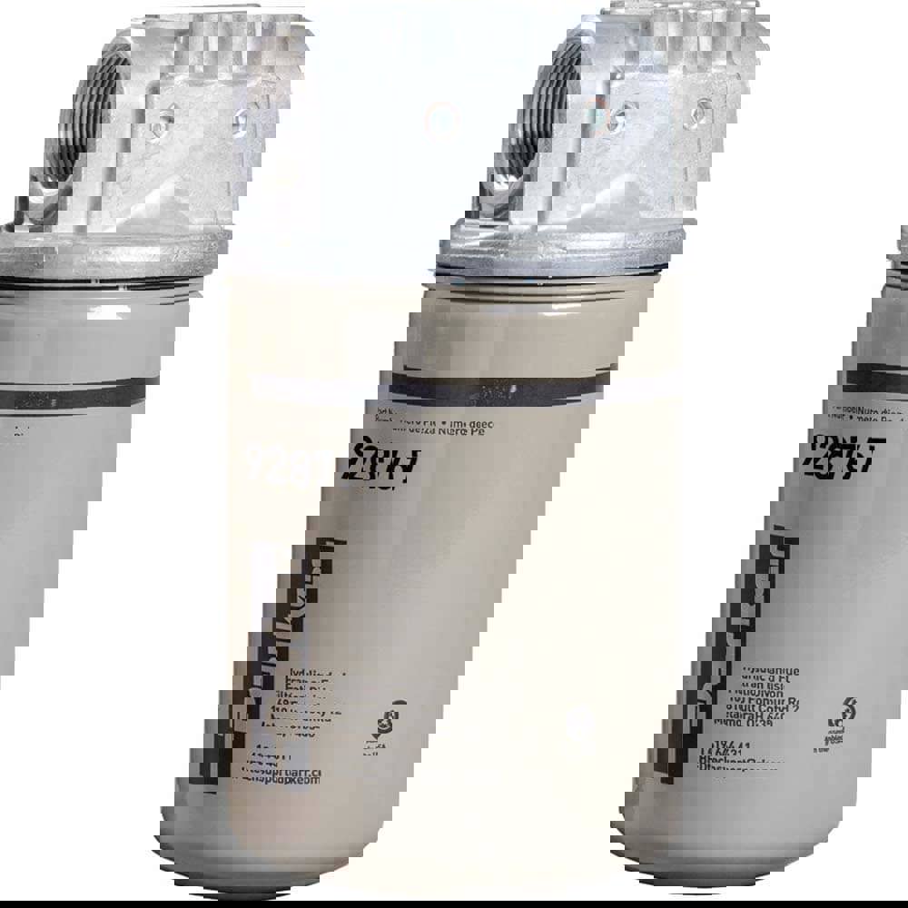 Hydraulic Filter Assembly: 20 &micro;m, Low Carbon Steel & Aluminum Body, Fiberglass Media, 1-1/4