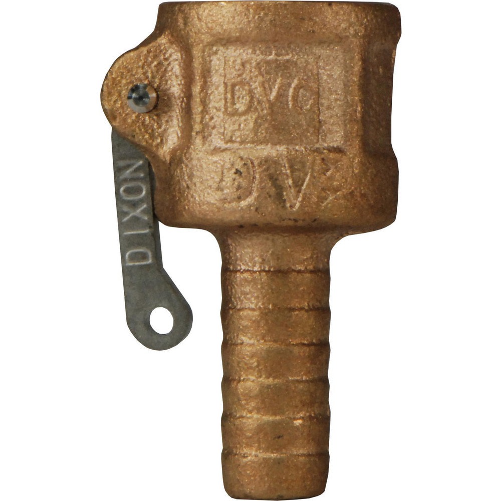 Suction & Discharge Hose Couplings; Type: Type C Coupler ; Coupling Type: Cam & Groove ; Coupling Descriptor: Coupler x Hose Shank ; Material: Brass ; Coupler Size (Fractional Inch): 1/2 ; Thread Size: Non-Threaded
