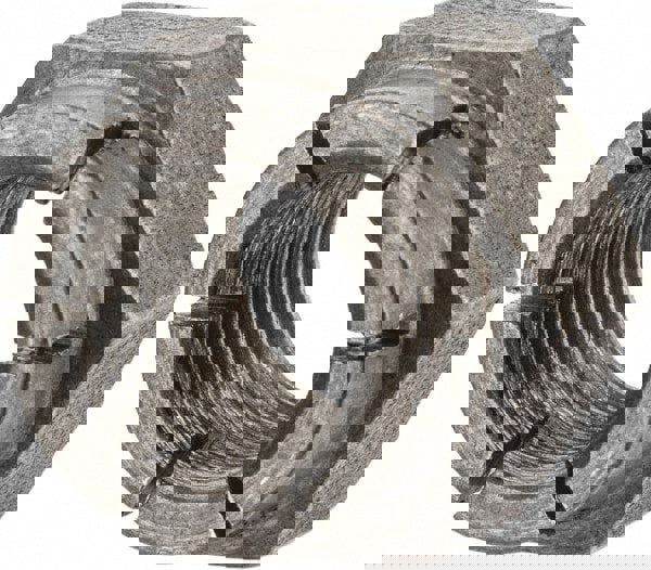 3/8-24 UNJF 18-8 Hex Lock Nut with Expanding Flex Top