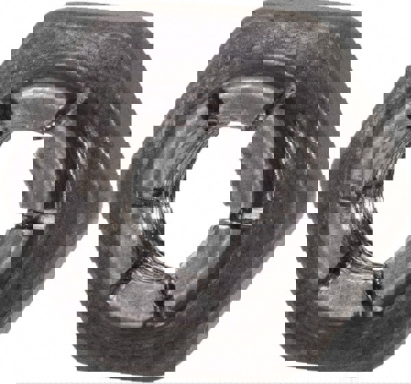 #10-24 UNJC 18-8 Hex Lock Nut with Expanding Flex Top