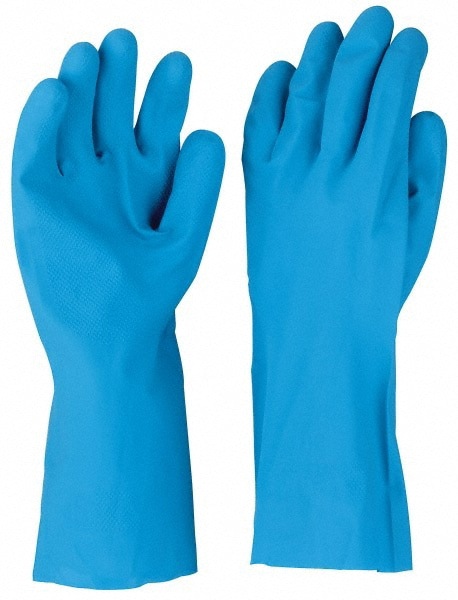 Chemical Resistant Gloves: PiP Assurance, Size Large, 9.00 mil, Nitrile, Unsupported