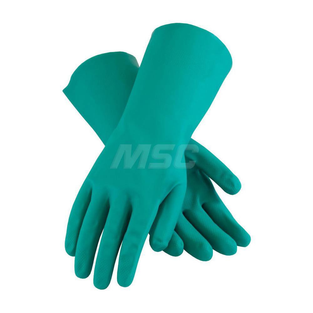 Chemical Resistant Gloves: PiP Assurance, Size Small, 21.00 mil, Nitrile, Unsupported