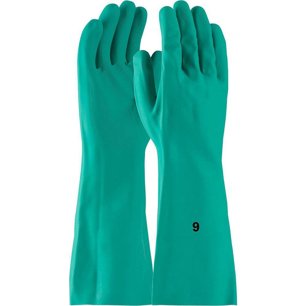 Chemical Resistant Gloves: PiP Assurance, Size 2X-Large, 22.00 mil, Nitrile, Unsupported