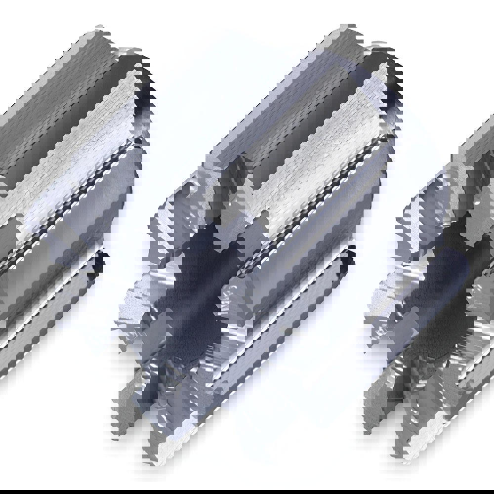 Modular Reamer Head: Straight Flute, 14 mm Head Dia, 9.4 mm Head Length, h7, 6 Flutes