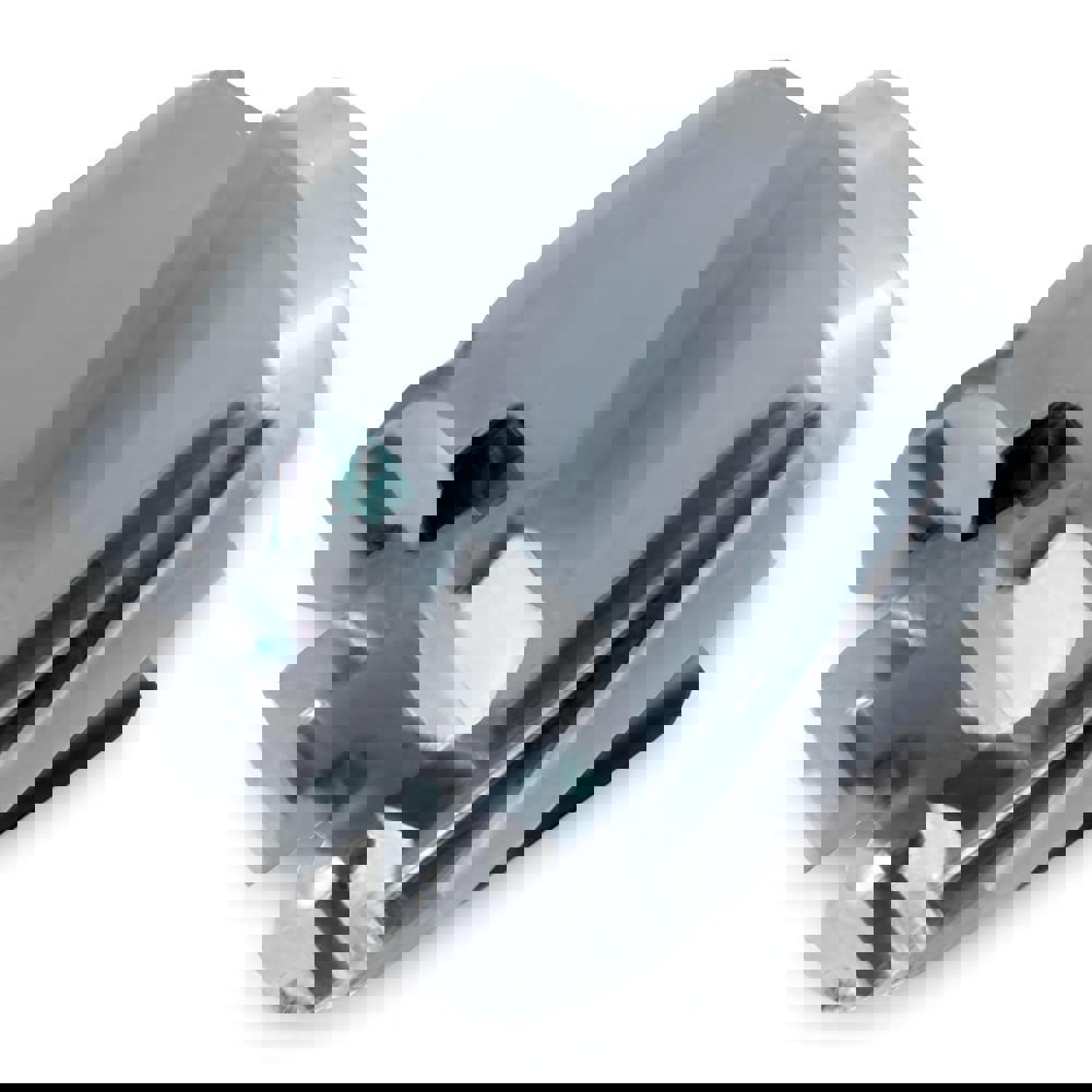 Modular Reamer Head: Helical Flute, 27 mm Head Dia, 12.8 mm Head Length, h7, 8 Flutes