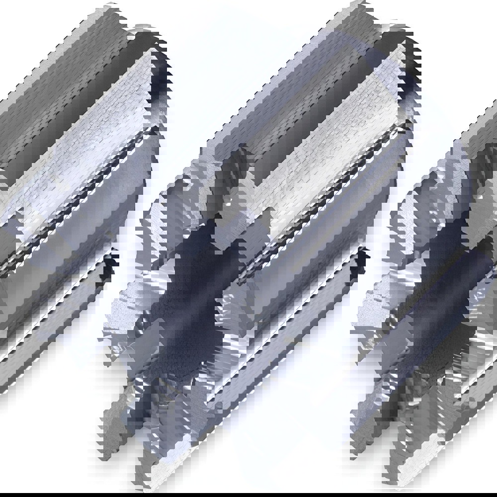 Modular Reamer Head: Straight Flute, 29 mm Head Dia, 12.8 mm Head Length, h7, 8 Flutes