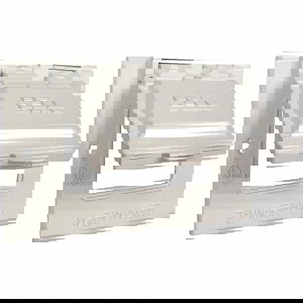 Weatherproof Box Covers; Electrical Box Shape: Rectangle; Number Of Outlets: 1; Resistance Features: Non-Corrosive; Housing Material: Aluminum; Finish: Powder Coat Finish; Recommended Environment: Wet Location; Overall Width: 4.5630 in; Housing Color: Whi