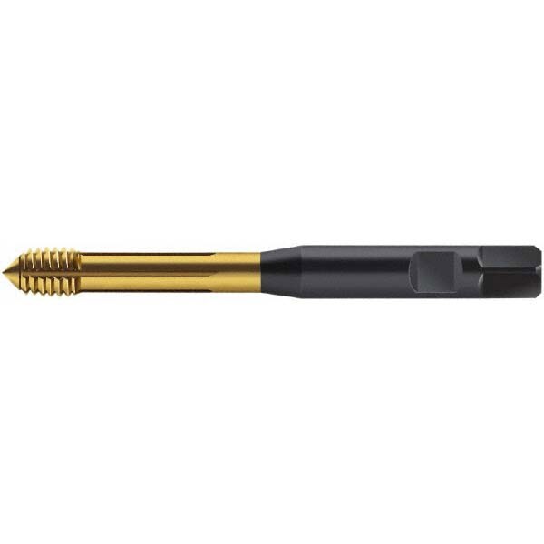 Thread Forming Tap: M8x1.25 Metric, 6HX Class of Fit, Modified Bottoming, Cobalt, TiN Coated