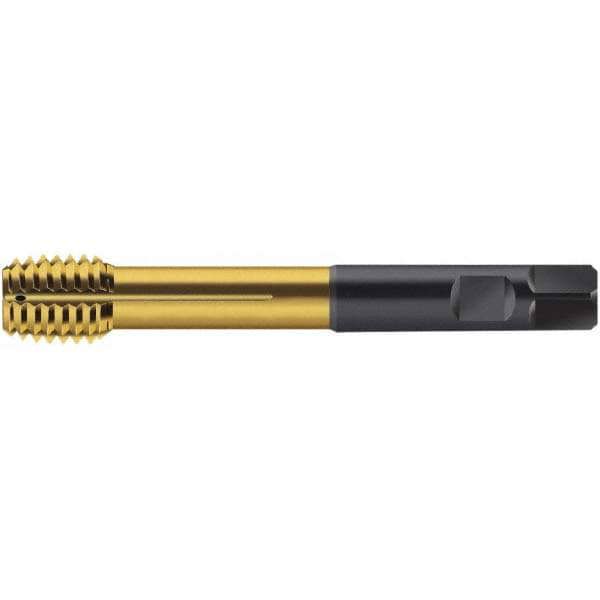 Thread Forming Tap: M12x1.75 Metric, 6HX Class of Fit, Modified Bottoming, Cobalt, TiN Coated
