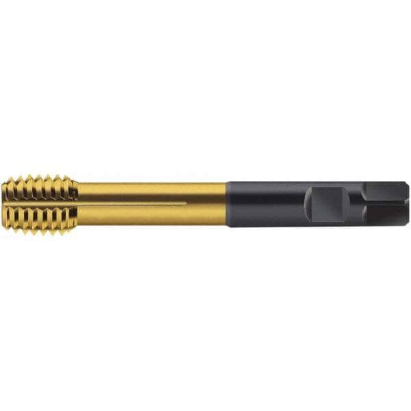 Thread Forming Tap: M12x1.75 Metric, 6HX Class of Fit, Modified Bottoming, Cobalt, TiN Coated