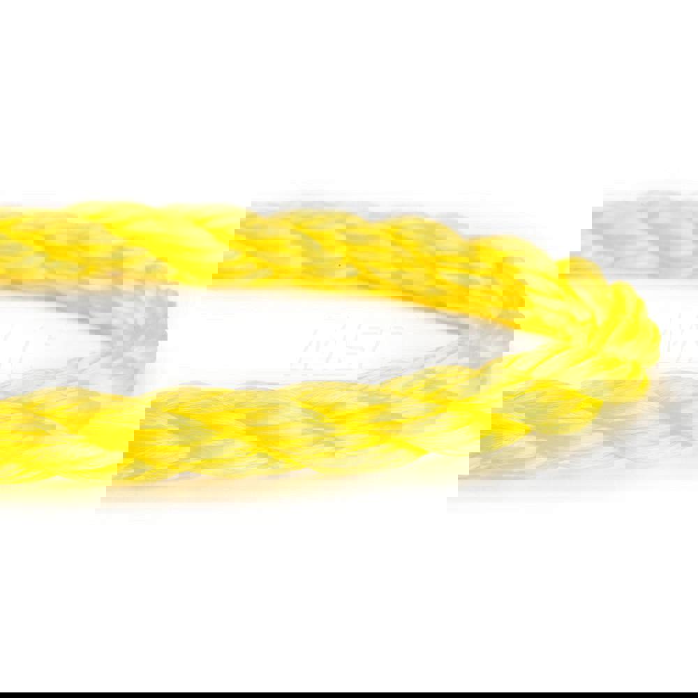 Rope; Rope Construction: 3 Strand Twisted ; Material: Polypropylene ; Work Load Limit: 60lb ; Color: Yellow ; Maximum Temperature (F) ( - 0 Decimals): 330.000 ; Breaking Strength: 4017.000