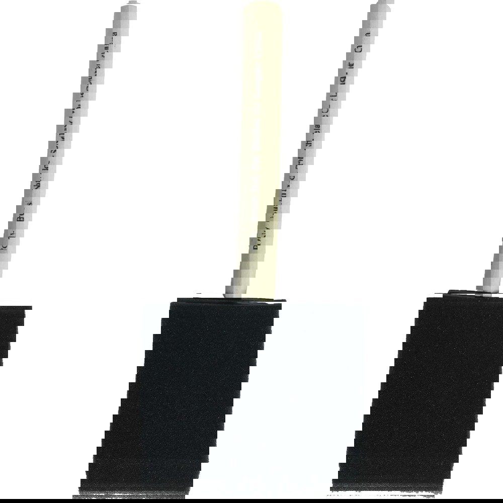 Paint Brush: Foam, Synthetic Bristle