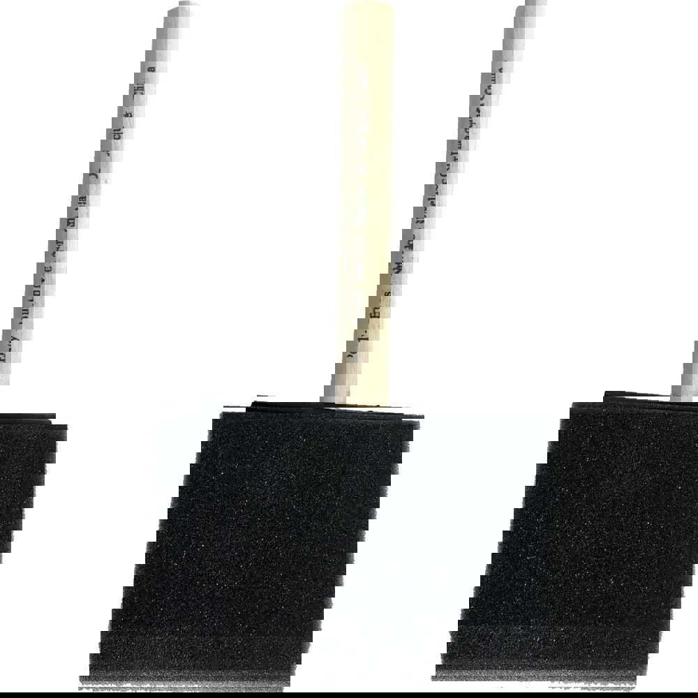 Paint Brush: Foam, Synthetic Bristle