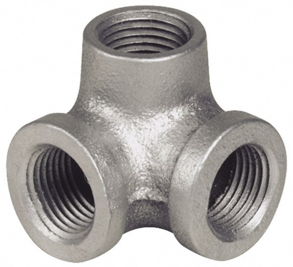 Malleable Iron Pipe Side Outlet Elbow: 1/2