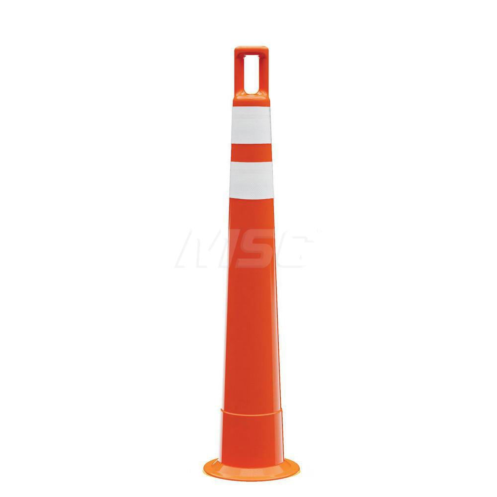 Traffic Barrels, Delineators & Posts; Reflective: Yes ; Base Needed: Yes ; Compliance: MASH Compliant; MUTCD Standards ; Collar Two Width (Inch): 4 ; Collar One Width (Inch): 4