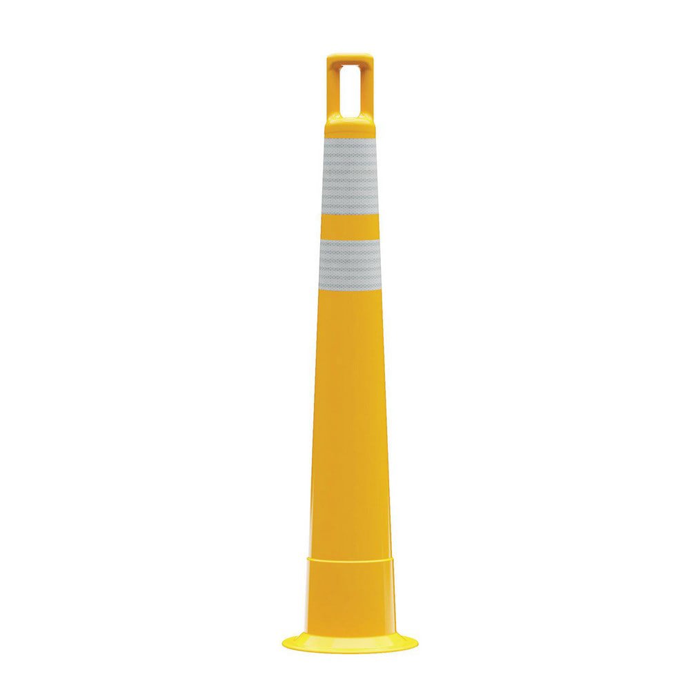 Traffic Barrels, Delineators & Posts; Reflective: Yes ; Base Needed: Yes ; Compliance: MASH Compliant; MUTCD Standards ; Collar Two Width (Inch): 4 ; Collar One Width (Inch): 4