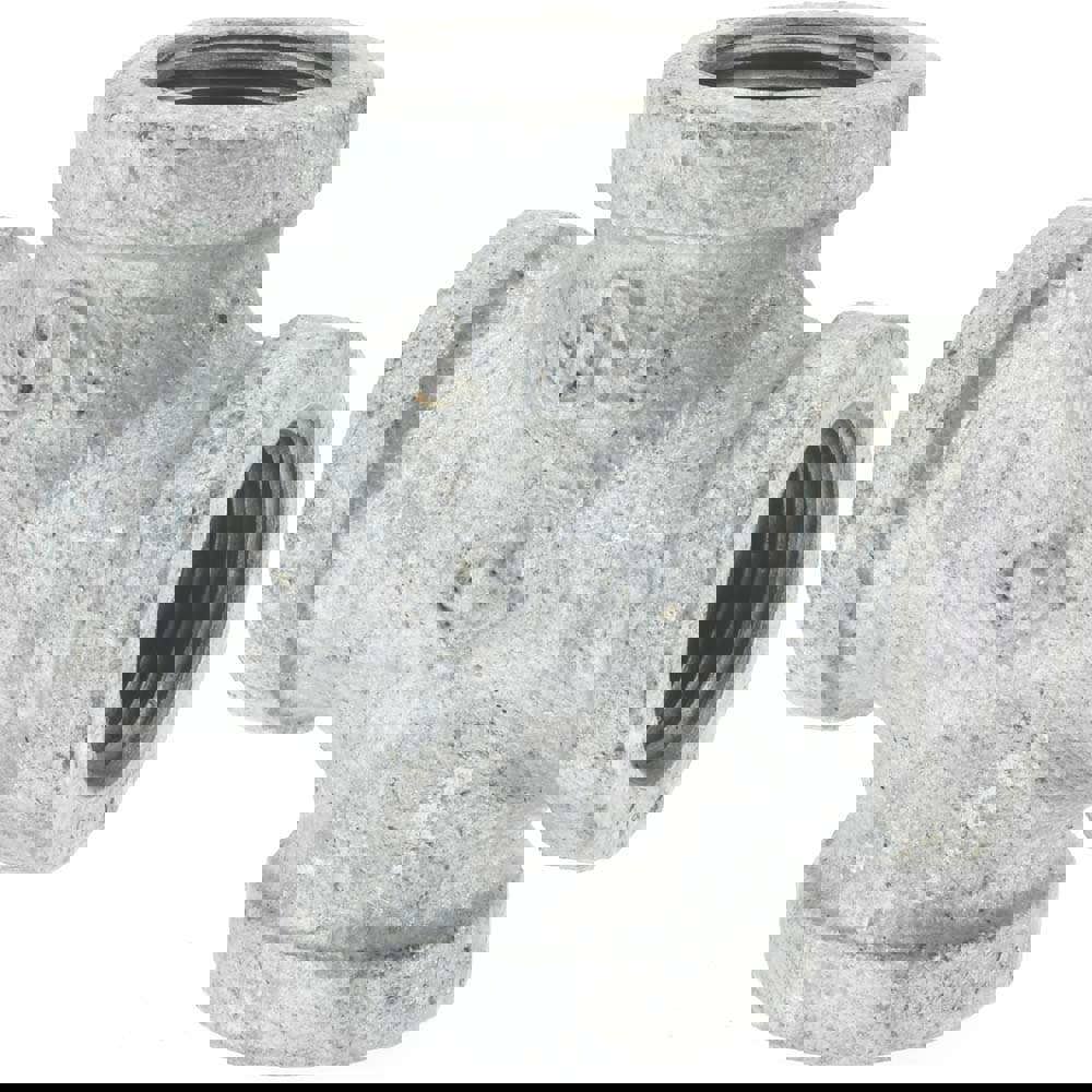 Malleable Iron Pipe Cross: 1/2