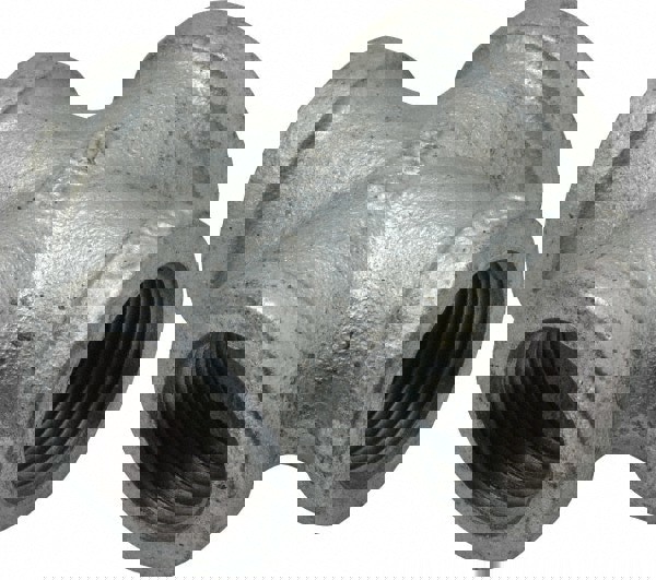 Malleable Iron Pipe Cross: 3/4