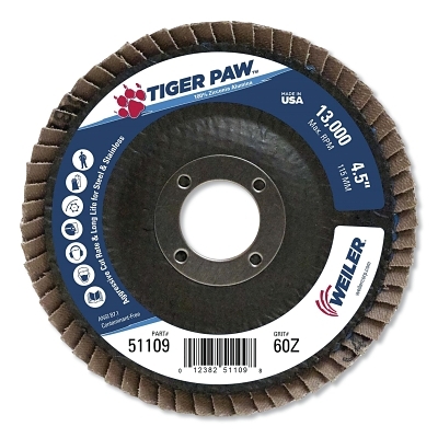 Flap Disc: 4-1/2