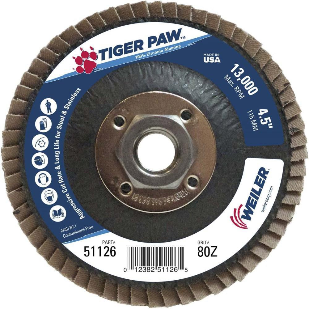 Flap Disc: 4-1/2