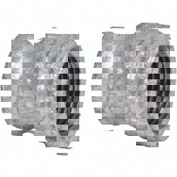 Malleable Iron Pipe Reducing Coupling: 1/2 x 3/8