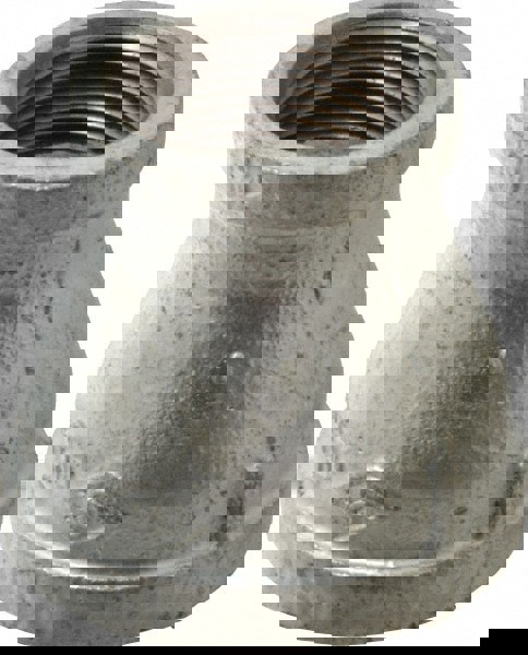 Malleable Iron Pipe Reducing Coupling: 2 x 1-1/4